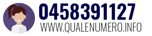 Numero di telefono 0458391127 0458391127