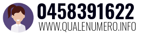 Numero di telefono 0458391622 0458391622