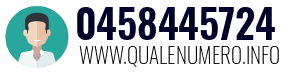 Numero di telefono 0458445724 0458445724