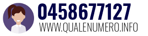 Numero di telefono 0458677127 0458677127