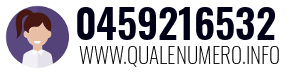 Numero di telefono 0459216532 0459216532