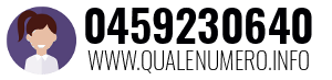 Numero di telefono 0459230640 0459230640