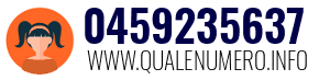 Numero di telefono 0459235637 0459235637