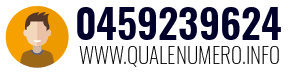 Numero di telefono 0459239624 0459239624