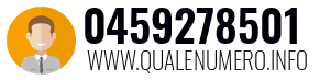 Numero di telefono 0459278501 0459278501