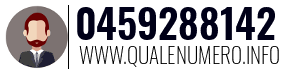 Numero di telefono 0459288142 0459288142
