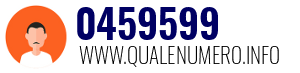 Numero di telefono 0459599 0459599