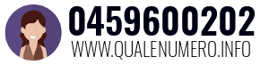 Numero di telefono 0459600202 0459600202