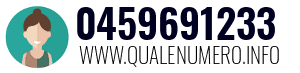 Numero di telefono 0459691233 0459691233