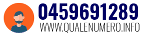 Numero di telefono 0459691289 0459691289
