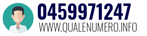 Numero di telefono 0459971247 0459971247