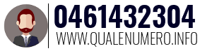 Numero di telefono 0461432304 0461432304