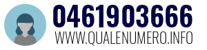 Numero di telefono 0461903666 0461903666