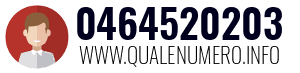 Numero di telefono 0464520203 0464520203