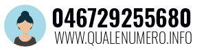Numero di telefono 046729255680 046729255680