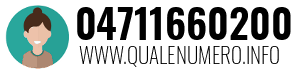 Numero di telefono 04711660200 04711660200
