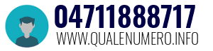 Numero di telefono 04711888717 04711888717