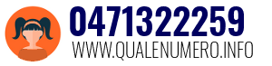 Numero di telefono 0471322259 0471322259