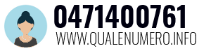 Numero di telefono 0471400761 0471400761