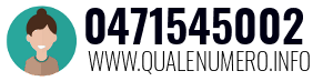 Numero di telefono 0471545002 0471545002