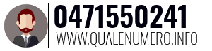 Numero di telefono 0471550241 0471550241