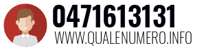 Numero di telefono 0471613131 0471613131