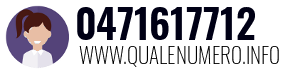 Numero di telefono 0471617712 0471617712
