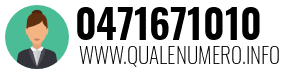 Numero di telefono 0471671010 0471671010