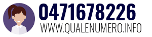 Numero di telefono 0471678226 0471678226