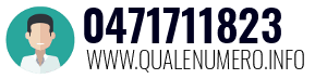 Numero di telefono 0471711823 0471711823