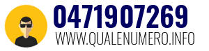 Numero di telefono 0471907269 0471907269