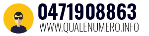 Numero di telefono 0471908863 0471908863