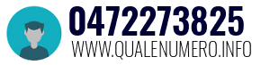 Numero di telefono 0472273825 0472273825