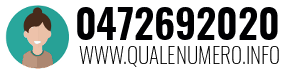 Numero di telefono 0472692020 0472692020