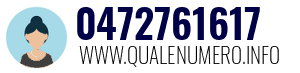 Numero di telefono 0472761617 0472761617