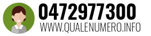 Numero di telefono 0472977300 0472977300