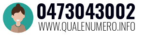 Numero di telefono 0473043002 0473043002