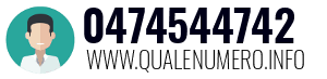 Numero di telefono 0474544742 0474544742