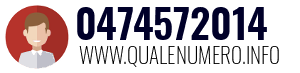 Numero di telefono 0474572014 0474572014