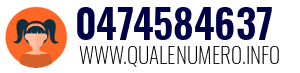 Numero di telefono 0474584637 0474584637
