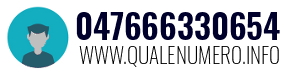 Numero di telefono 047666330654 047666330654