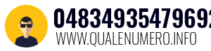 Numero di telefono 04834935479692 04834935479692