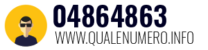 Numero di telefono 04864863 04864863