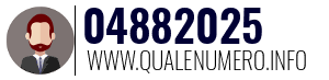 Numero di telefono 04882025 04882025