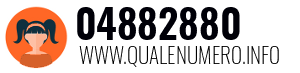 Numero di telefono 04882880 04882880