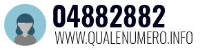 Numero di telefono 04882882 04882882