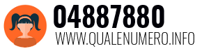 Numero di telefono 04887880 04887880