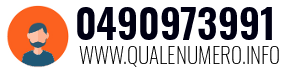 Numero di telefono 0490973991 0490973991
