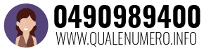 Numero di telefono 0490989400 0490989400
