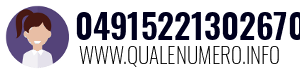 Numero di telefono 049152213026703 049152213026703